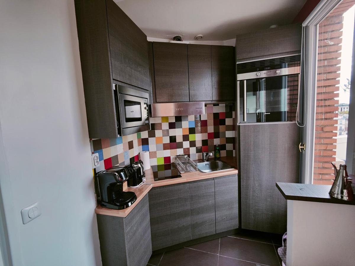 Studio Neuilly Seine - Champs Elysees - La Defense Apartment Luaran gambar